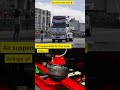 AEB Brake Test vs Heavy-Duty Air Suspension! 🛑💨 #shorts