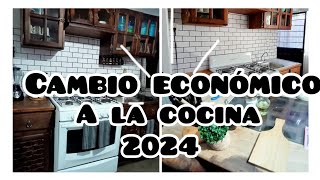 CAMBIO EN LA COCINA 2024  ECONÓMICO ✨🤑