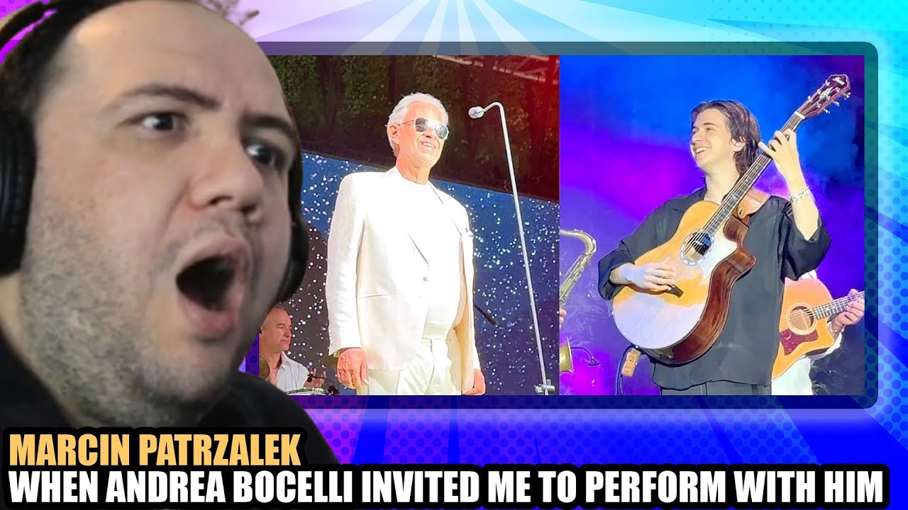 🇵🇱🇮🇹 Андреа Бочелли пригласил Марчина Патржалека выступить вместе с ним! | РЕАКЦИЯ УЧИТЕЛЯ ПОЛА