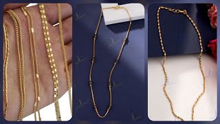 Beautiful Gold Chain Designs Ideas 