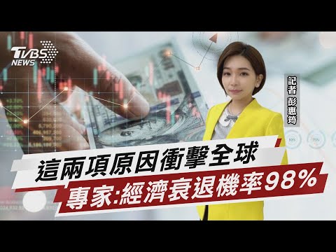 這兩項原因衝擊全球 專家:經濟衰退機率98%【TVBS說新聞】20220929