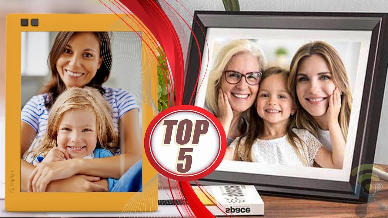 TOP 5 Best Wifi Digital Photo Frames to Buy in Amazon YouTube