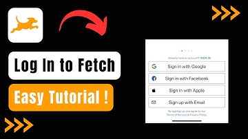 How to Login to Fetch !