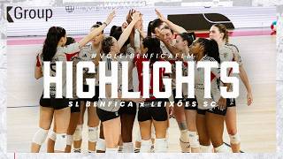 Highlights Óleibenficafem 3-2 Leixões Sc Campeonato Nacional