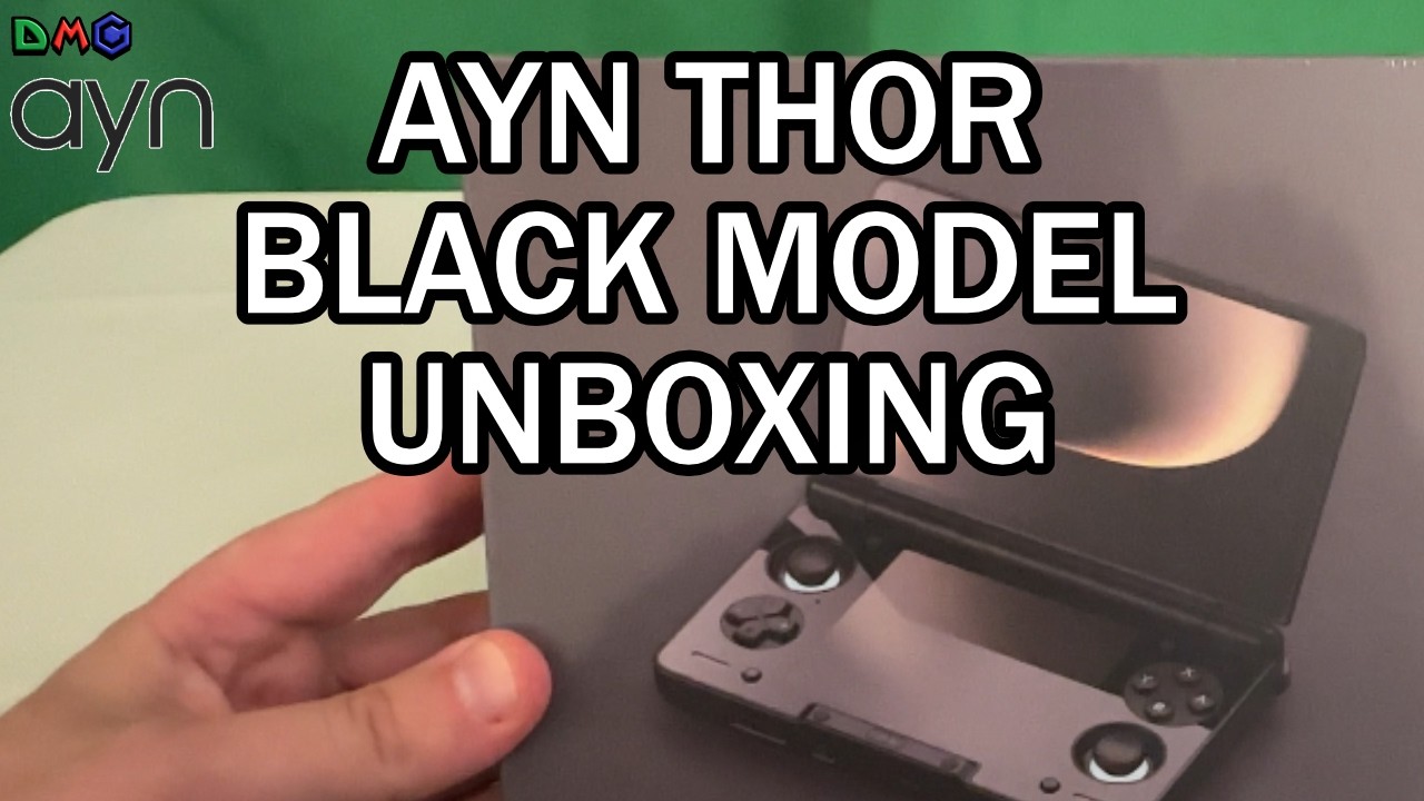 Unboxing The AYN Thor Black Model - YouTube