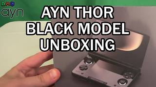 Unboxing The AYN Thor Black Model