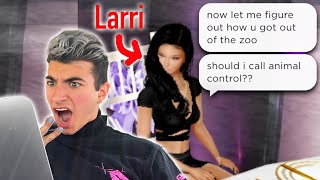 FIGHTING LARRAY ON IMVU
