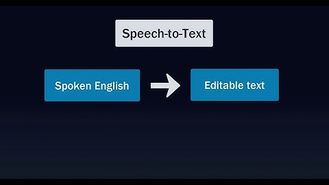 CA Accessibility Resource: Embedded Speech-to-Text