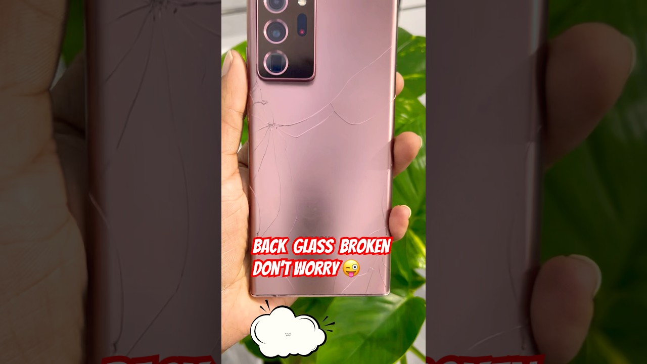 Samsung note 20 ultra back cover change orginal 