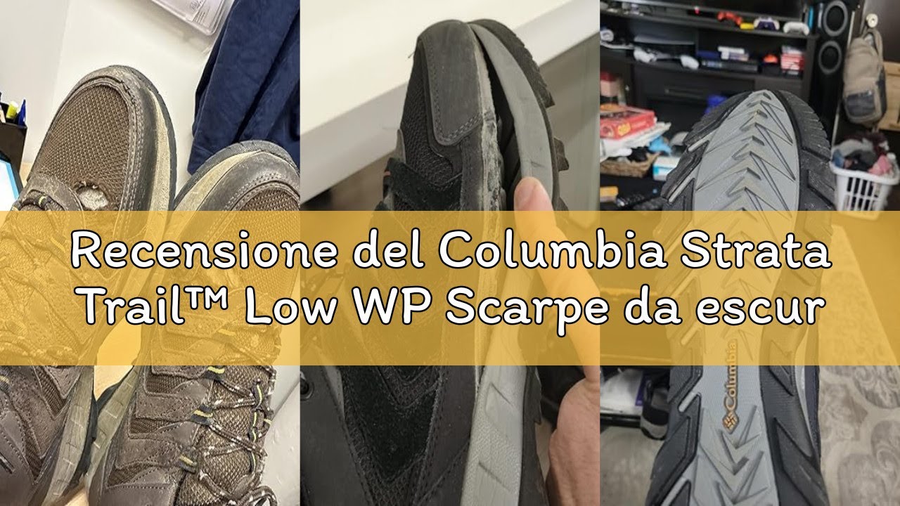 Recensione del Columbia Strata Trail™ Low WP Scarpe da escursionismoUomo