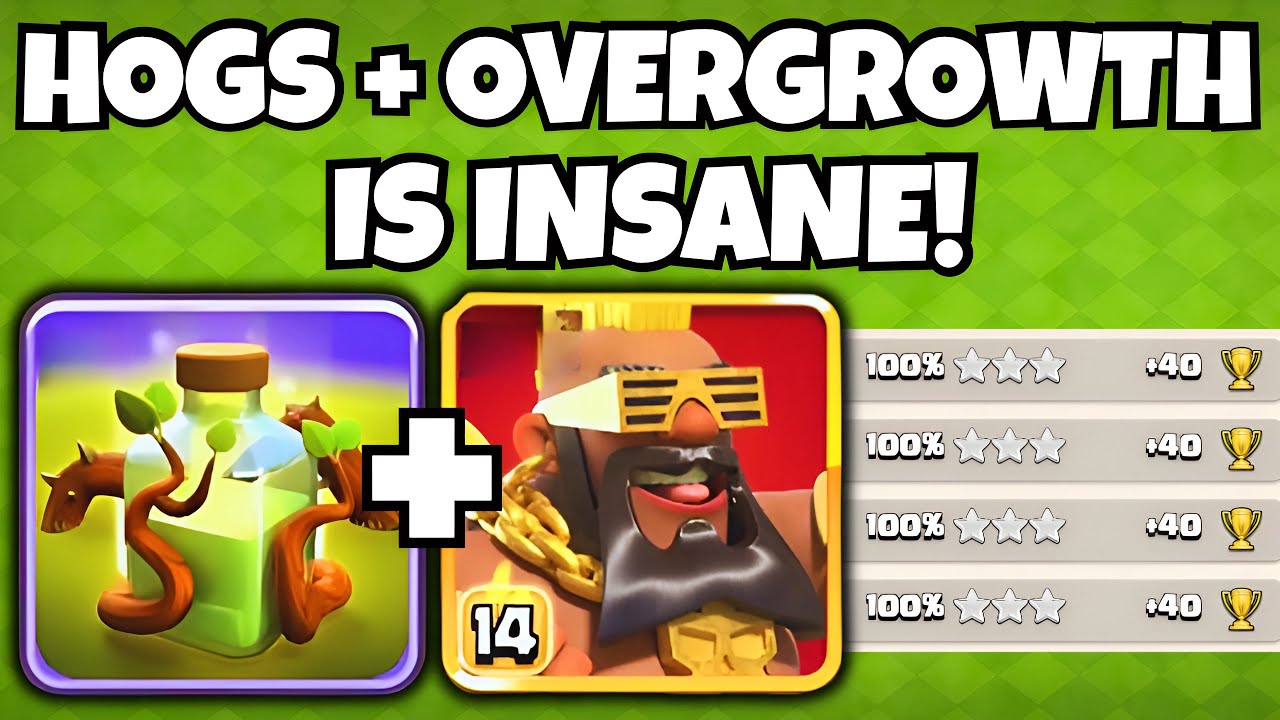 Overgrowth is SO CLUTCH with Super Hogs in Ranked Mode!