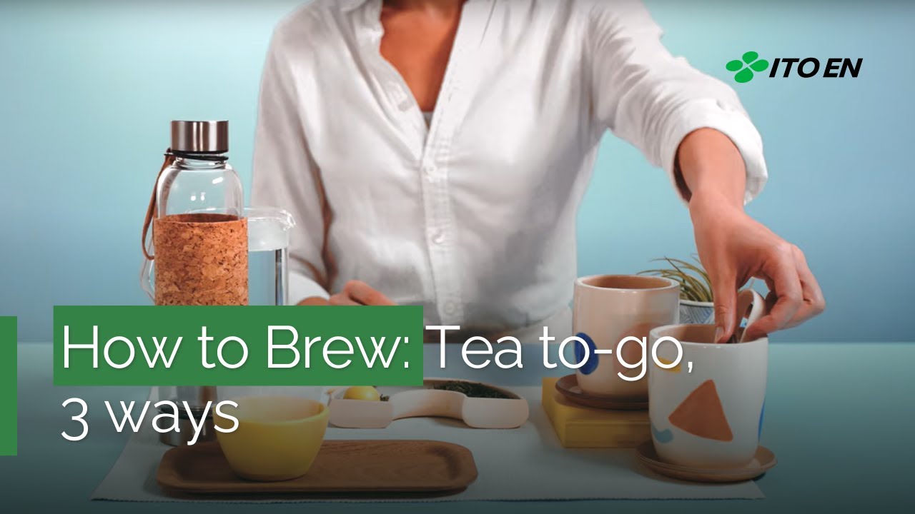 How to Brew: Tea on the Go, 3 Ways - YouTube