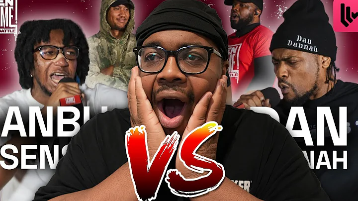 ANBU SENSEI vs DAN DANNAH | PenGame Rap Battle 2025 REACTION | LBMM REACTS