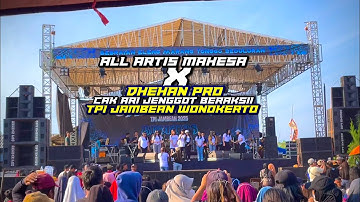 Cak ari jenggot beraksi..!! | All artis mahesa musik