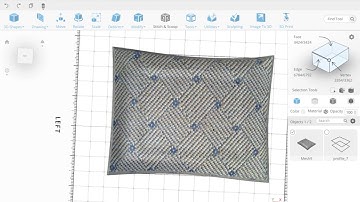 A super easy way of 3D modeling a Cushion or pillow