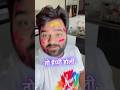Happy HOLI dosto 🥹😎 #holi #holicelebration