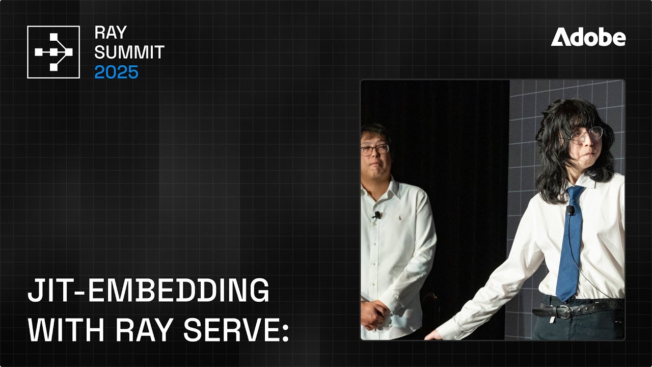 Inside Adobe Firefly: JIT-Embedding with Ray Serve for Faster GenAI Training | Ray Summit 2025