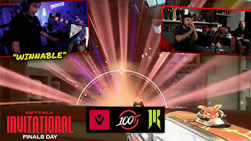Streamer Reacts to Sentinels vs 100 Thieves & Shopify Rebellion (SEN Invitational)