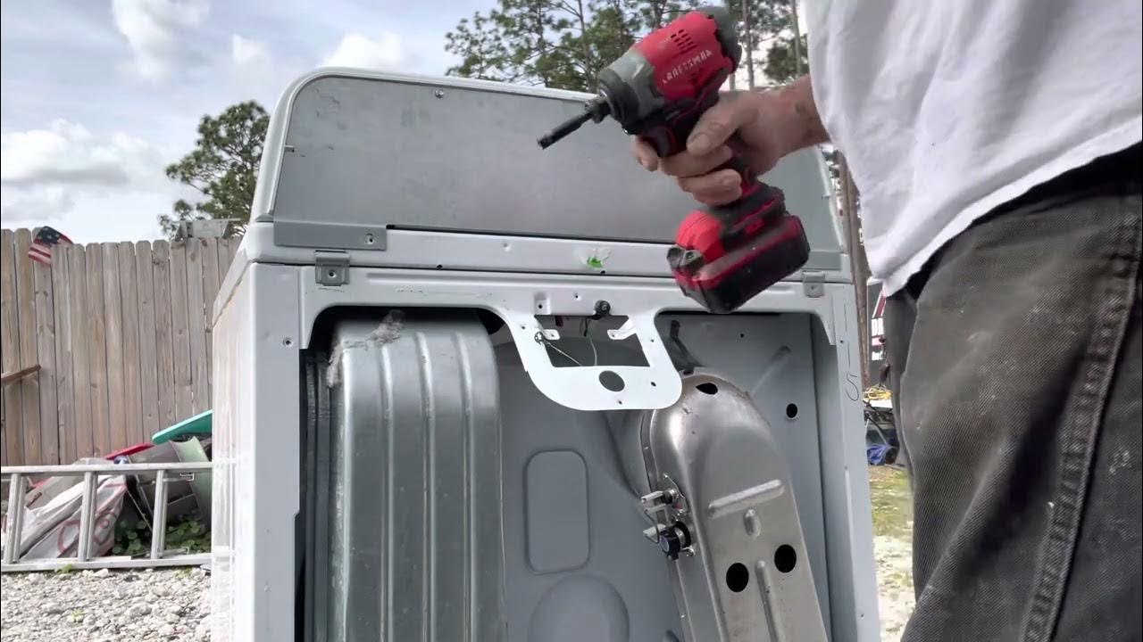 Scrapping a Gas Dryer for Recyclable Metals YouTube