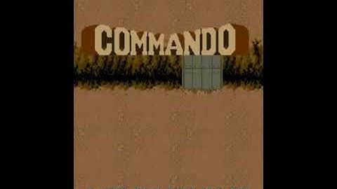 Commando World MAME Gameplay video Snapshot -Rom name commando-