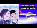 ¿Por qué hace tanto frío en un avión?