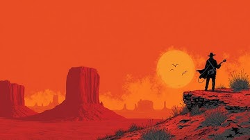 Psychedelic Desert Rock Trip - Ambient Chillout Sunset Jams & Stoner Fuzz Vibes