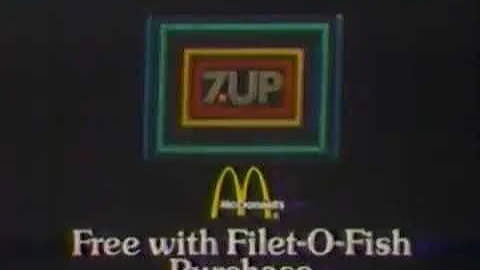 McDonald's - "Filet-O-Fish / Sugar Free 7-Up Deal" (Commercial, 1978)