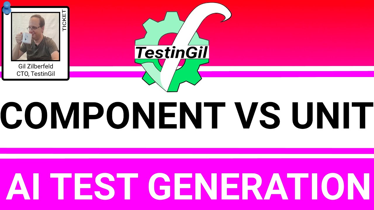Component Tests vs Unit Tests - With AI - YouTube