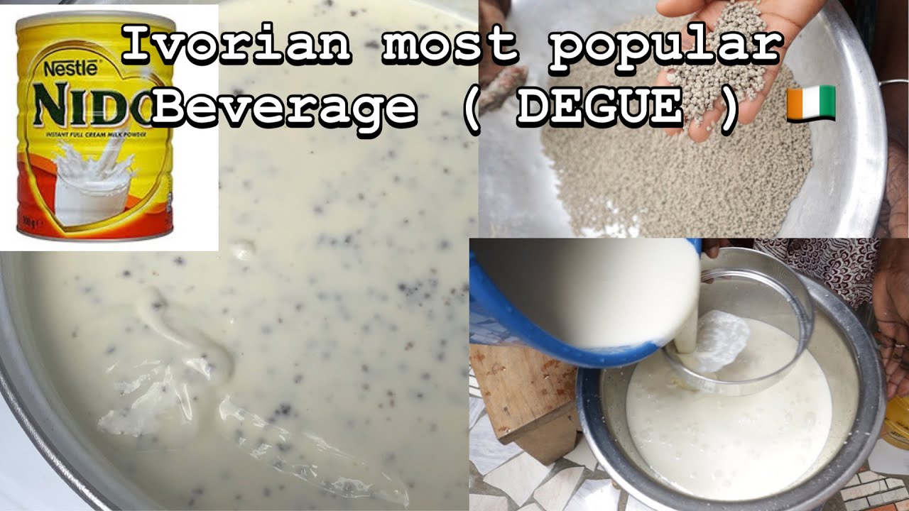 how to make the best YOGHURT with milk powder ,NIDO||DEGUE BURKINA THIAKRY|| YOGHURT with MILLET
