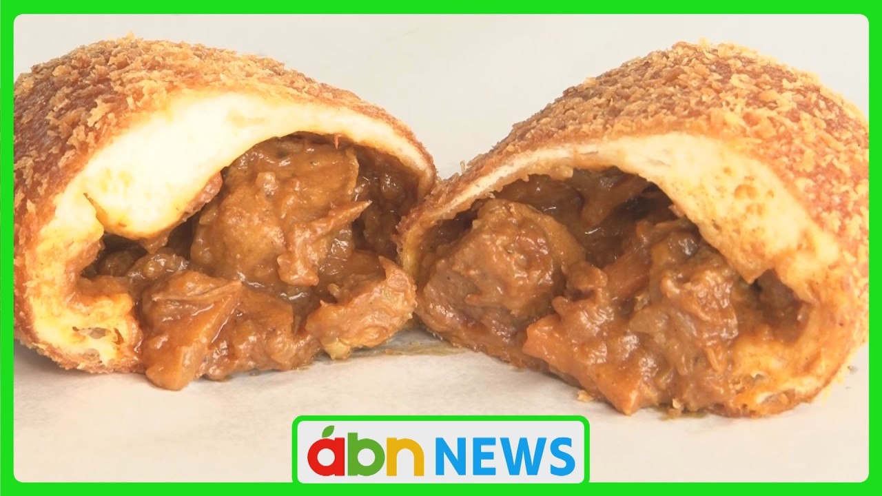Crispy on the outside, gooey on the inside! A popular curry bread