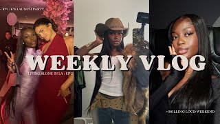WEEKLY VLOG | Rolling loud weekend - PR unboxing - Party with Kylie + more !