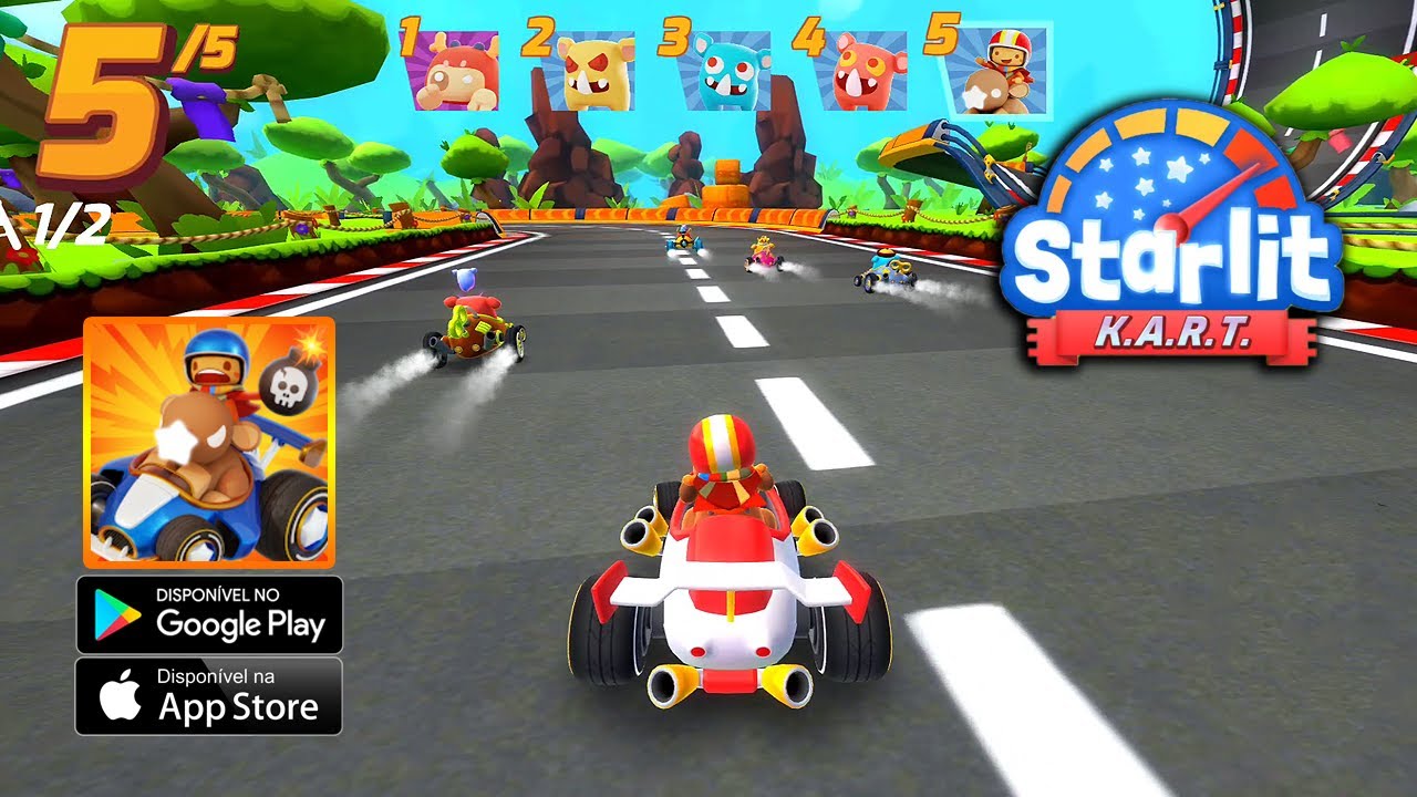 Starlit Kart Racing (Android/IOS) Gameplay - YouTube