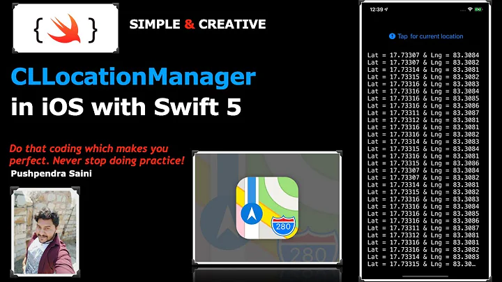 CLLocationManager in iOS with Swift 5