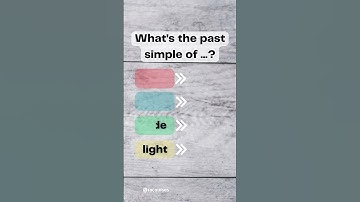 Past simple irregular verbs quiz