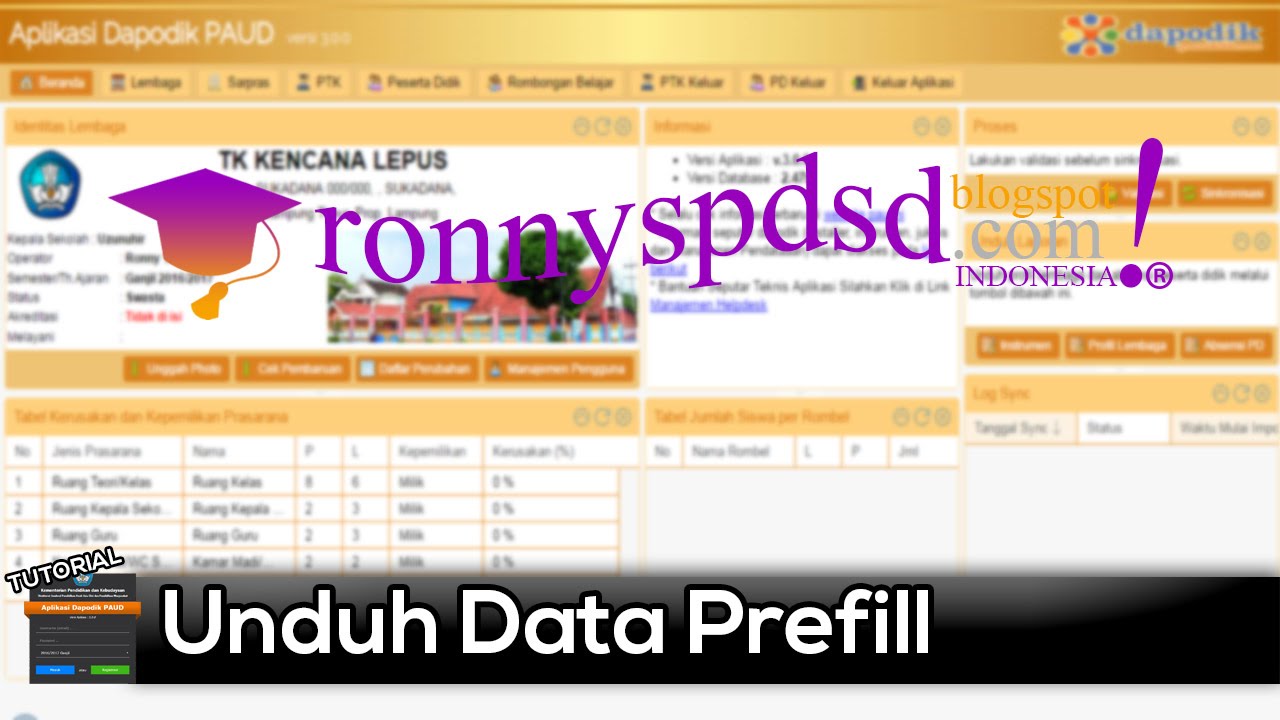 TUTORIAL #10 - Dapodik PAUD - Unduh Data Prefill - YouTube