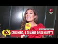 Cris Miró, a 20 años de su muerte