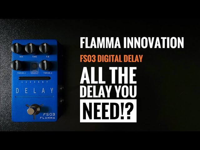 Pedal Flamma FS03 Digital Delay Estéreo - PD1160