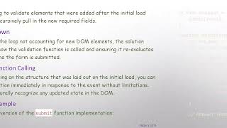 How to Fix JavaScript Looping Issues with Dynamic Form Elements