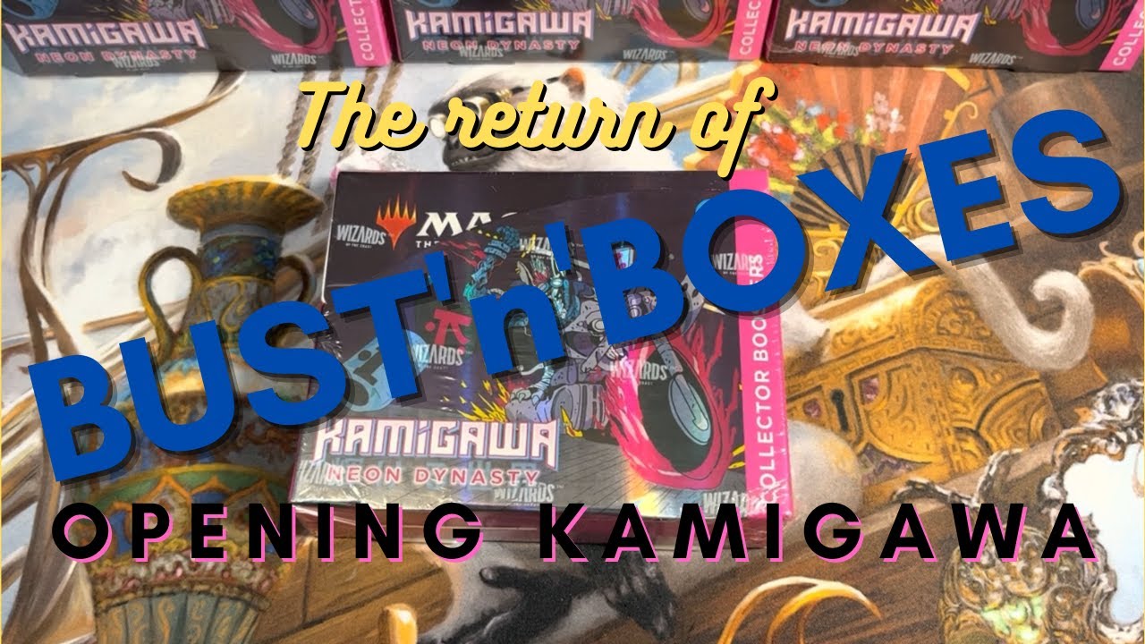 Kamigawa Neon Dynasty Collector Booster Box Opening Bust'n'Boxes MTG