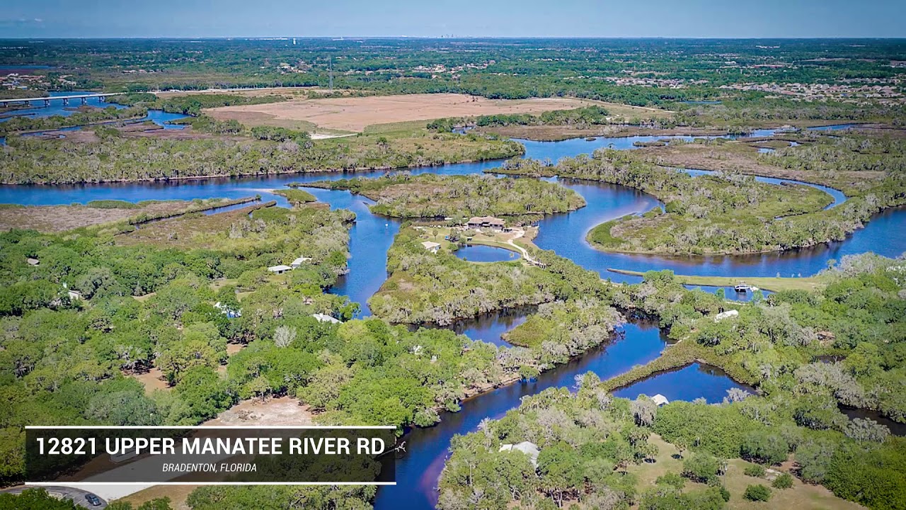 Manatee River Waterfront Property for Sale 12821 Upper Manatee River Road YouTube