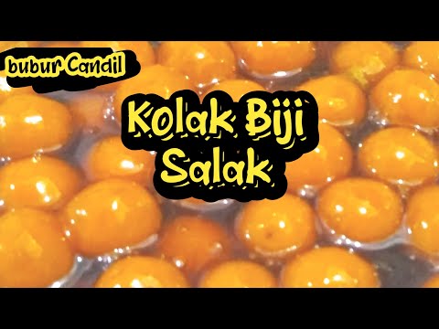 Cara Membuat Kolak Biji Salak Dari Tepung Ketan