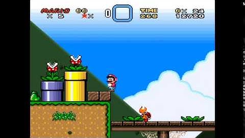SMW Custom Level: Plesent Garden