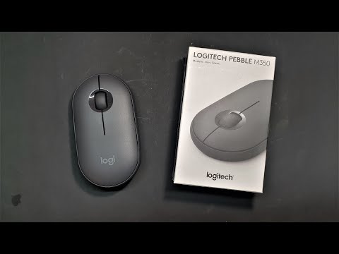 Logitech Pebble M350 Silent Wireless Mouse - Unboxing and Overview