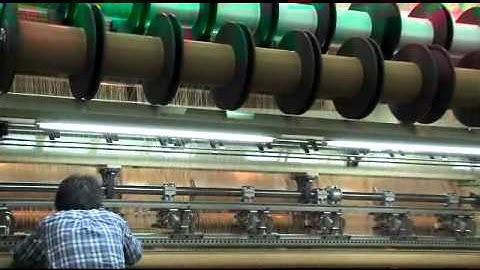 Shade net making machine (Raschel Knitting Machine SR-RF)