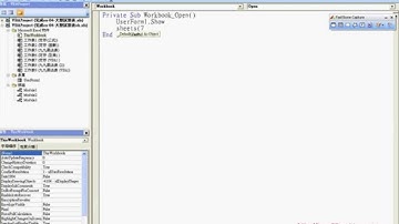 教您學會如何當EXCEL開啟自動啟動表單與切換工作表
