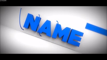 FREE Simple Blender Intro Template #526 + Tutorial