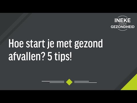 Video: Gezondheid En Afvallen