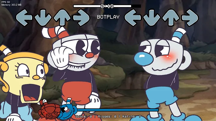 Cuphead x Mugman Shipping but Chalice.... (Trashed) Gameplay (not required)
