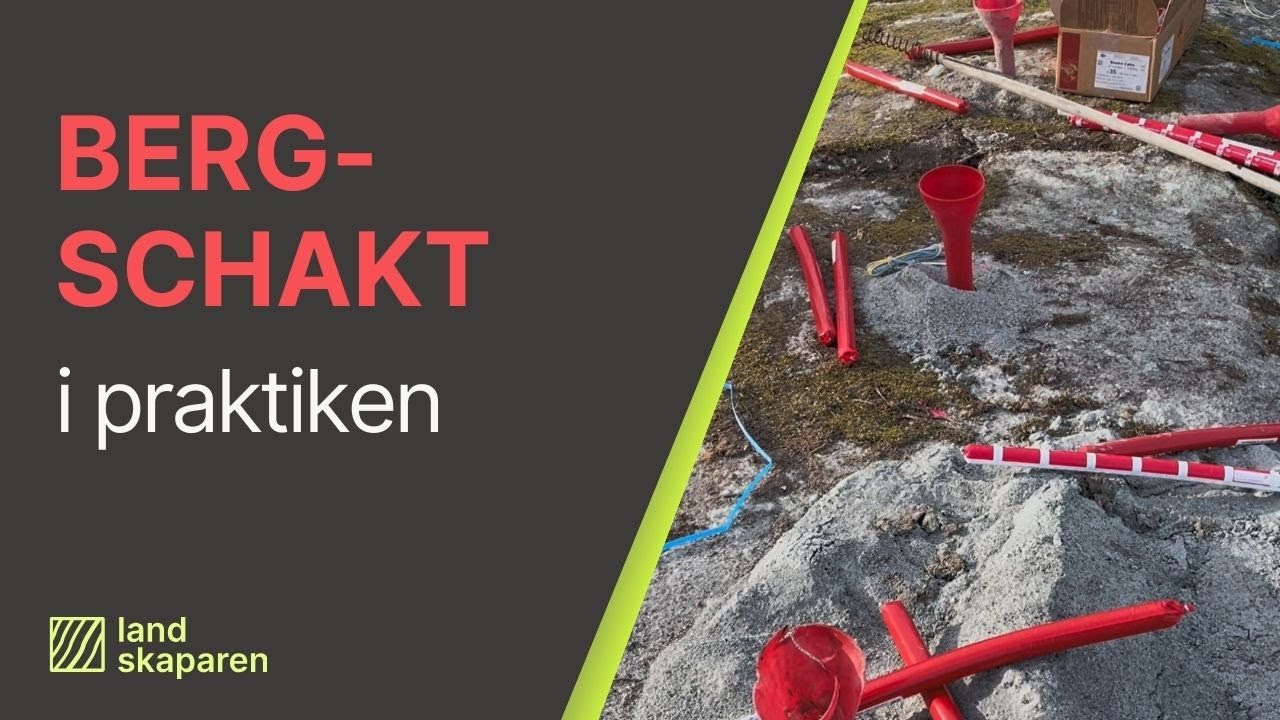 Hur går bergschakt till i praktiken?