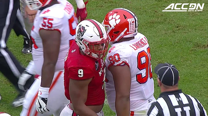 Bradley Chubb Steals Towel From Kelly Bryant's Hip